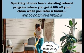 Sparkling Homs referral program graphic